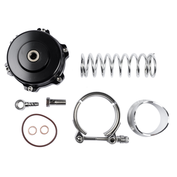  涡轮泄压阀 BV50 Series 50mm Blow Off Valve BOV Fits TIAL Q V-Band Flange Black 6 PSI Spring-5