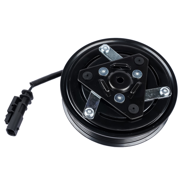 A/C电磁离合器 Temu禁售 A/C Compressor Clutch Kit with 5-Groove Pulley for Chevy Equinox Colorado LT GMC Canyon Base SL SLE 2.5L-3