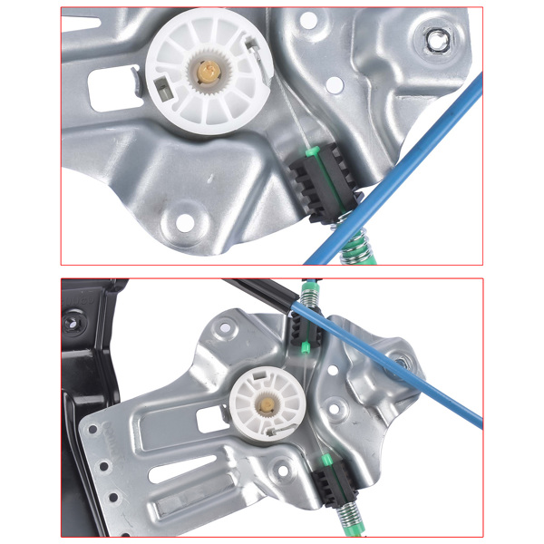 玻璃升降器 Front Left and Right Door Window Regulator w/o Motor for Chevrolet Volt Base Hatchback 4-Door 1.4L L4 22938326 25994200-9
