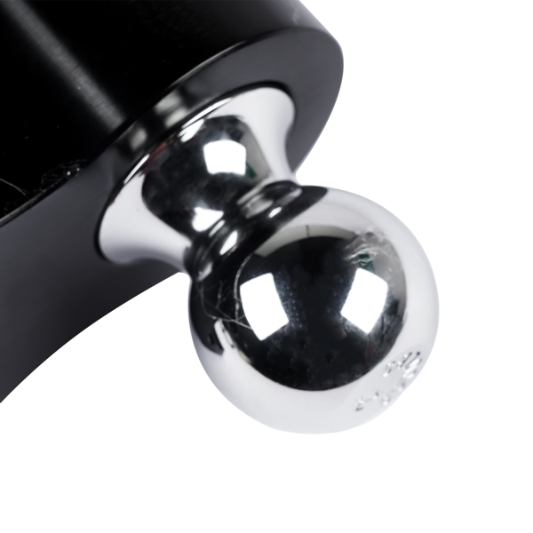  拖车挂接装置 2" Receiver 8" Drop Rise Upgraded Adjustable Trailer Hitch Dual Solid Ball 2" and 2-5/16"-8