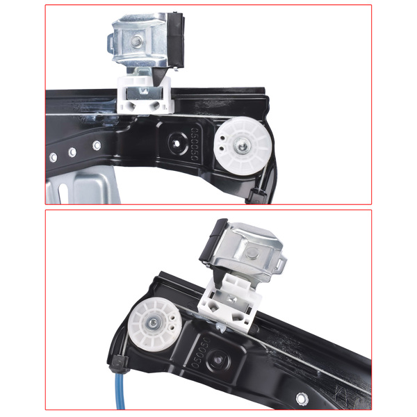 玻璃升降器 Front Left and Right Door Window Regulator w/o Motor for Chevrolet Volt Base Hatchback 4-Door 1.4L L4 22938326 25994200-8