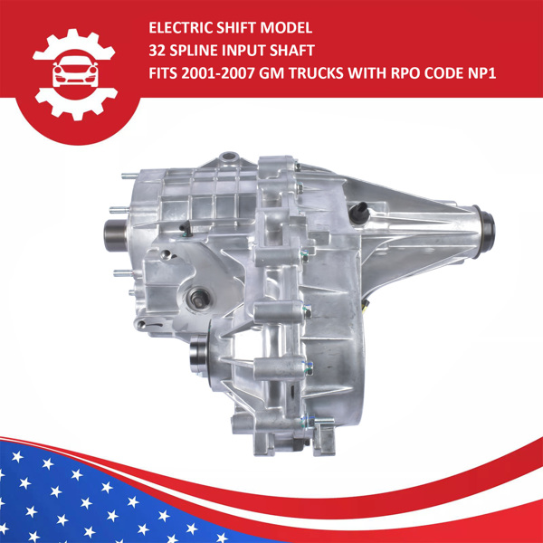 分动箱总成 NP263HD Transfer Case for GMC Sierra 2500 HD Classic 6.0L V8 2 4-Door 2001-2007-1