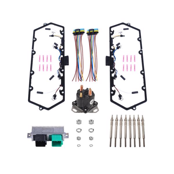 预热塞套件 98-03 Ford 7.3L Glow Plugs Gasket & Glow Plugs MT030016（禁售亚马逊）(不支持无理由退货)-2