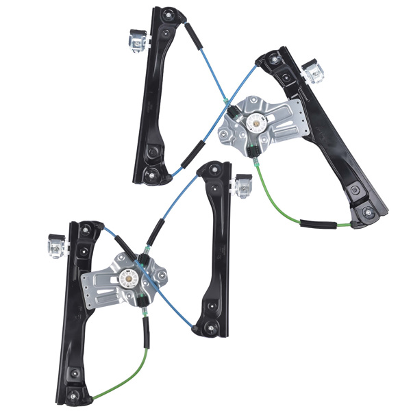 玻璃升降器 Front Left and Right Door Window Regulator w/o Motor for Chevrolet Volt Base Hatchback 4-Door 1.4L L4 22938326 25994200-2