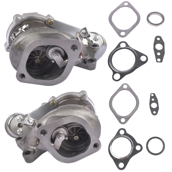 涡轮增压器 Pair Left + Right Turbo for Ford F-150 F150 2013-2016 3.5L V6 Gas Turbocharger DL3E6C879AD DL3E6K682AE-4