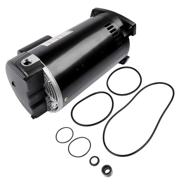 泳池水泵电机 B2842 1.5HP Full Rated Square Flange Pool Pump Motor Replacement for Motor SQ1152 B842 EB842 B849 Balck 1Pc-2