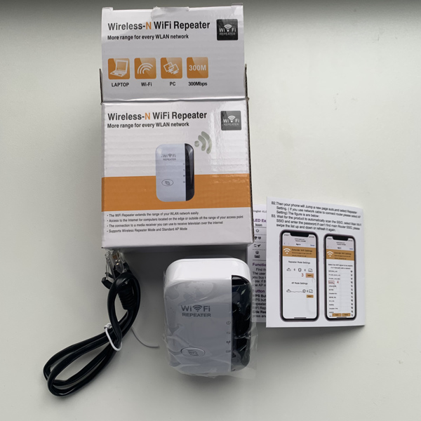 300 兆比特/秒范围 wifi 扩展器互联网助推器路由器无线中继器信号放大器-2