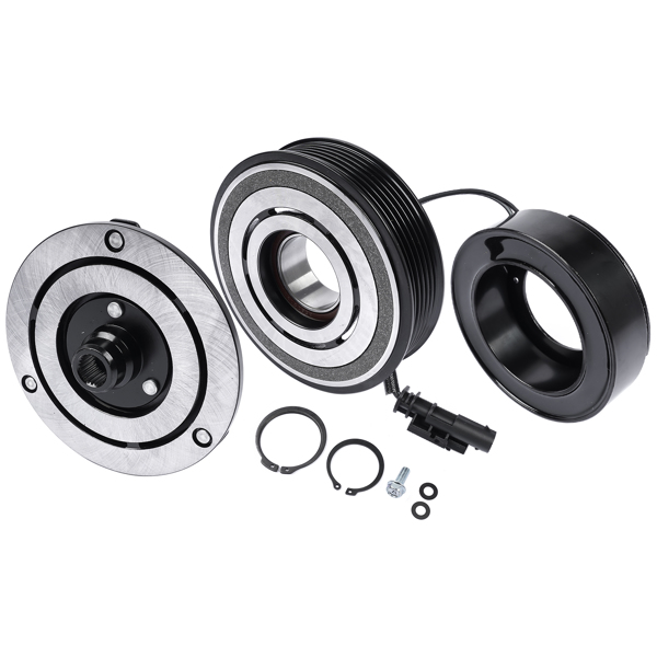 AC A/C Compressor Clutch Kit for Chevrolet Cruze L, LS 1.8L L4 2012 2013 2014 2015 13413335 13346491-4