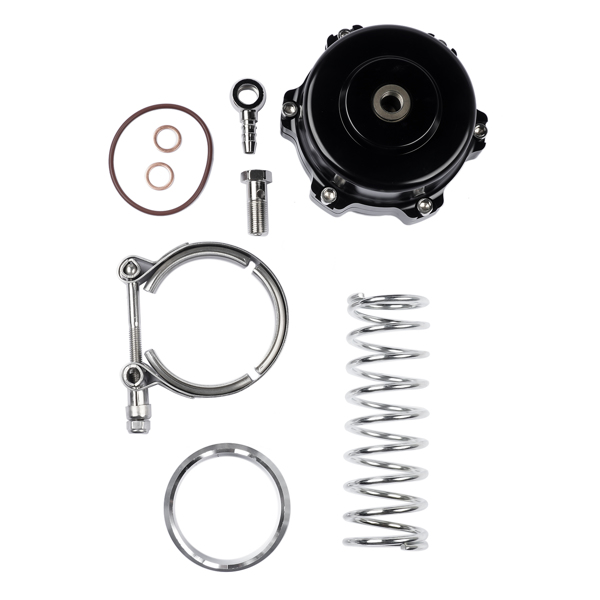  涡轮泄压阀 BV50 Series 50mm Blow Off Valve BOV Fits TIAL Q V-Band Flange Black 6 PSI Spring-2