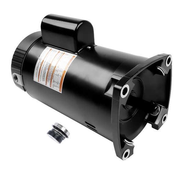 泳池水泵电机 B2840 B840 2.5HP 230V Pool Pump Motor 56Y Frame Square Flange 3450 RPM 11.5 Amps-2