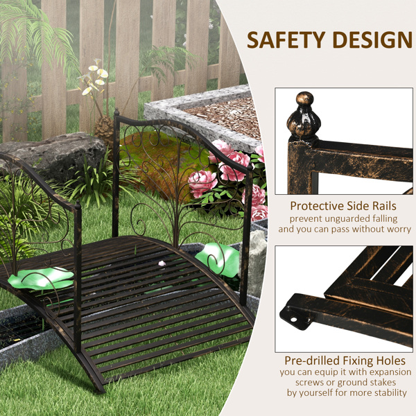  Decorative Pond Bridge -6