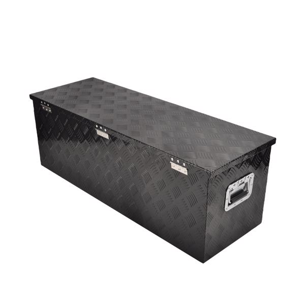 44” Aluminum Pickup Truck Bed Tool Trailer Storage Box + Lock MT018020（禁售TEMU&亚马逊）(不支持无理由退货)-3