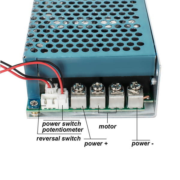10-50V/5000W/100a脚踏PWM电机控制器-3