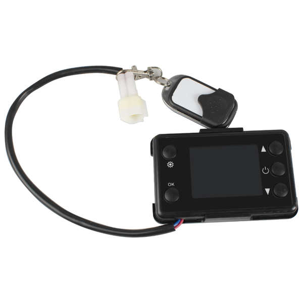 驻车燃油暖风机（液晶款）（12V）（8000W）（白黑）-15
