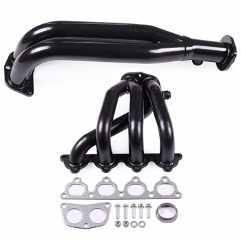 排气管 1990-2000 Honda Civic 93-97 Honda Civic Del Sol Cadillac Chevrolet Corvette 1.6L Exhaust Header & O2 Bung/Gasket（禁售TEMU&亚马逊）(不支持无理由退货)