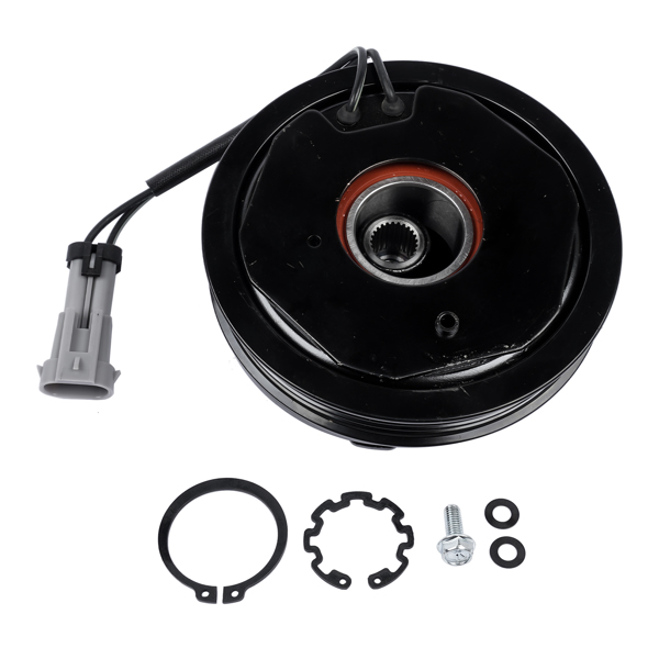  A/C电磁离合器 A/C Compressor Kit for GMC Savana Sierra 1500 2500 Yukon Chevrolet C3500HD V8-3