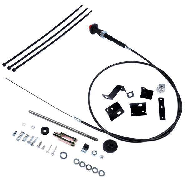 轴断开执行器拉线及修包 Axle Engagement System for Chevy K1500 K2500 Blazer Tahoe GMC K1500 K2500 Yukon 4WD PSL600 Front Side Metal-7