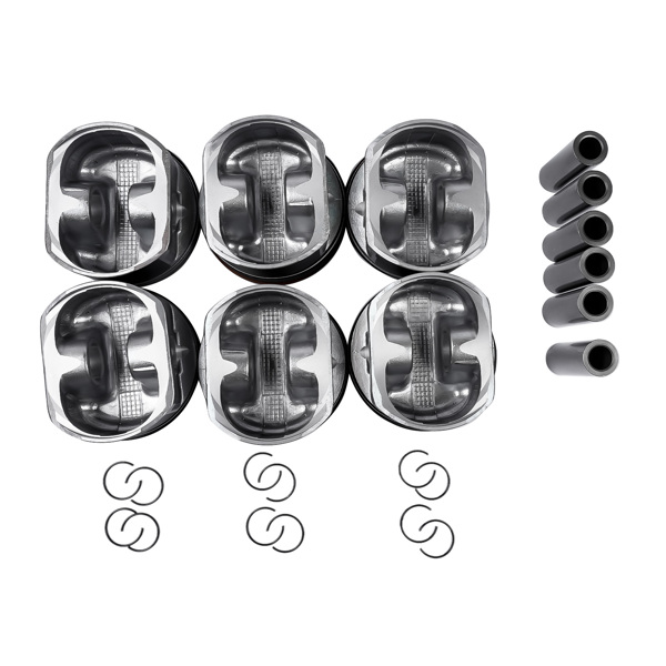 活塞套装 Pistons w/Rings for 03-09 Toyota 4Runner FJ Cruiser Tacoma 4.0 1GRFE 13101-0P020 13101-31030 131010P020-7