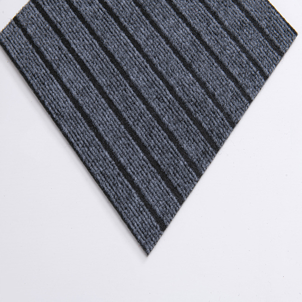 七条纹垫自粘地毯地垫 30*30 (Color:Gray, 颜色:灰) 一片-6