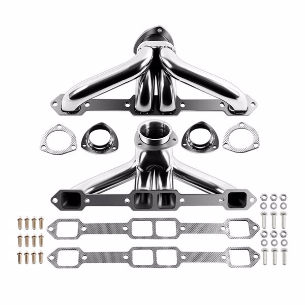 Fit For 76-78 Dodge B200 B300 Ramcharger Plymouth PB200 PB300 Trailduster 6.6L Exhaust Manifold Header (Ban the sale of Amazon & Temu)(No refunds without reason)-1
