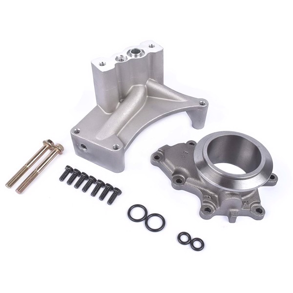 涡轮增压器支架螺栓和边盖 Turbo Pedestal & Exhaust Housing w/ Bolts for 1999.05-2003 Ford Powerstroke Diesel 7.3L TP38 GTP38-3