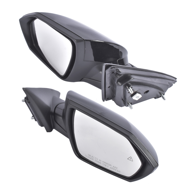 后视镜 Pair Left + Right Power Mirrors w/Blind Spot Detection for Hyundai Elantra Limited, N Line, SE, SEL 2021-2023 87610AA220 87620AA220-5