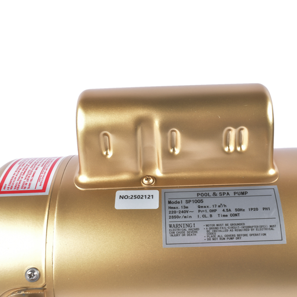 泳池水泵 Single Speed Pool Pump Motor 2.5HP 115/230V for In-Ground Pool and Spa W3SP2621X25 SP2621X25-12