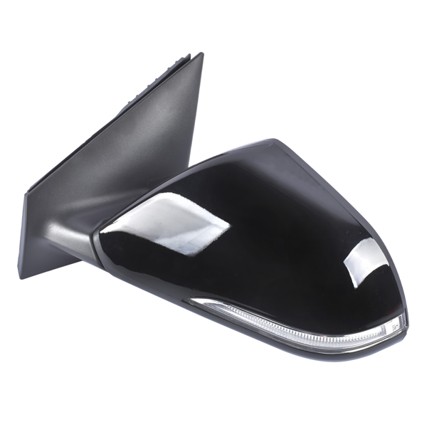 后视镜 Front Left Mirror w/ In-housing Signal Light for Hyundai Sonata 1.6L 2.0L 2.4L l4 GAS 2018-2019 Non-Heated-7