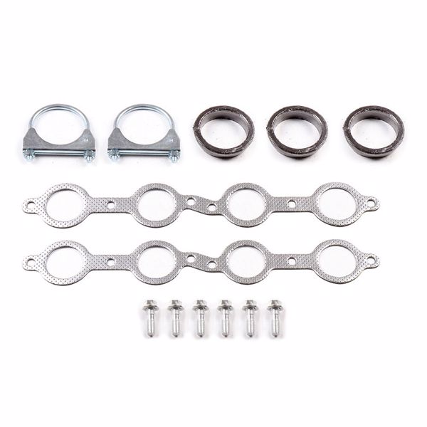 排气管 04-06 Cadillac Escalade Chevy Silverado 1500 2500 Truck V8 Exhaust Header +Cold Air Intake Kit（禁售TEMU&亚马逊）(不支持无理由退货)-6