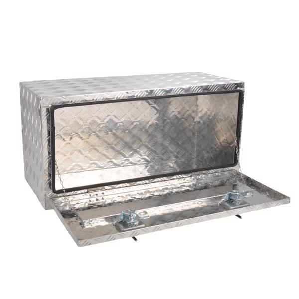 工具箱 36" Aluminum truck bed tool box trailer camper tool storage+Lock MT018025（禁售TEMU&亚马逊）(不支持无理由退货)-3