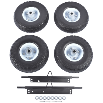 发电机车轮套件 All Terrain Solid Never Flat Tires Wheel Kit for Honda Generator EU3000is 06423-ZS9-020AH