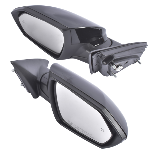 后视镜 2x Power Door Mirrors with Blind Spot Detection Heated for Hyundai Elantra 2021-2023 87620AA160 87610AA160-3
