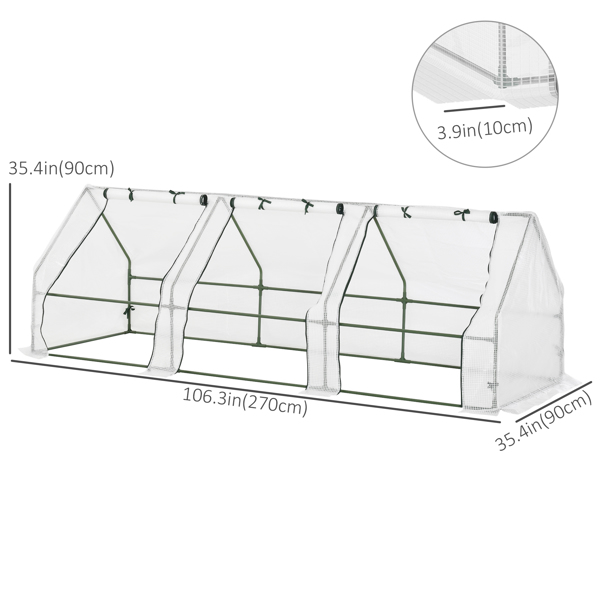 mini 温室棚 （周末不发货）（ Amazon Shipping）（WalMart禁售）-4