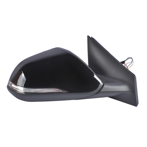 后视镜 Front Right Exterior View Mirror Black with Signal for Hyundai Sonata 2018-2019 87620-C2580 Non-Heated-4