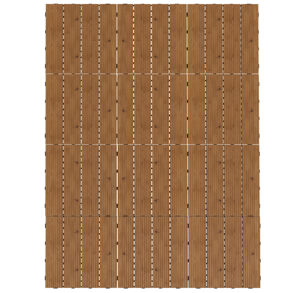 12“x 12”联锁甲板瓷砖,12片/SET 室外地板露台瓷砖-（周末不发货）-5