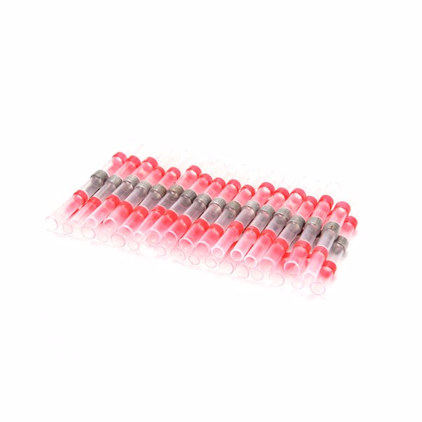 300pcs 热缩端子焊锡端子（白70蓝100红100黄30）-5