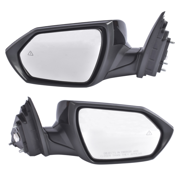 后视镜 Pair Left + Right Power Mirrors w/Blind Spot Detection for Hyundai Elantra Limited, N Line, SE, SEL 2021-2023 87610AA220 87620AA220-1