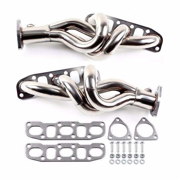 排气管 2003-2007 Infiniti G35 2003-2006 Nissan 350Z 3.5L T-304 Stainless Steel Exhaust Header Kit（禁售TEMU&亚马逊）(不支持无理由退货)-3