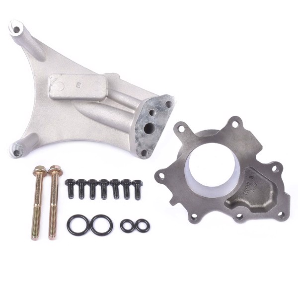 涡轮增压器支架螺栓和边盖 Turbo Pedestal & Exhaust Housing w/ Bolts for 1999.05-2003 Ford Powerstroke Diesel 7.3L TP38 GTP38-6