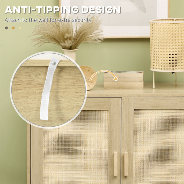 Kitchen Sideboard/Sideboard Cabinet ( Amazon Shipping)（Prohibited by WalMart）-3