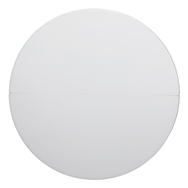48inch Round Folding Table Outdoor Folding Utility Table White-74