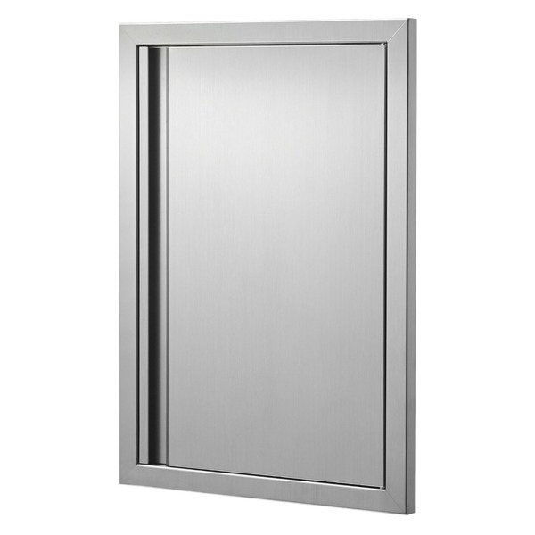 17x24英寸304不锈钢检修门-嵌入式垂直面板，适用于室外厨房烧烤岛、披萨烤箱柜和烧烤台（周末不发货，禁售亚马逊）-10