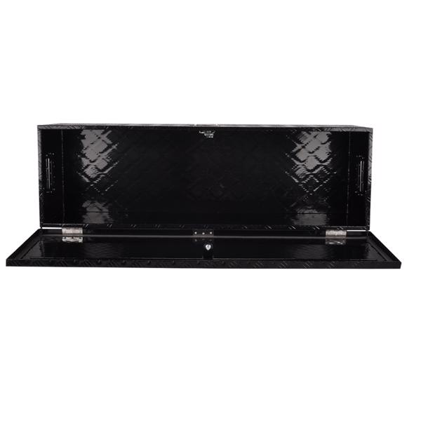 工具箱 48"Black Aluminum Tool Storage Box for Pickup Truck Bed + Lock MT018005（禁售TEMU&亚马逊）(不支持无理由退货)-3