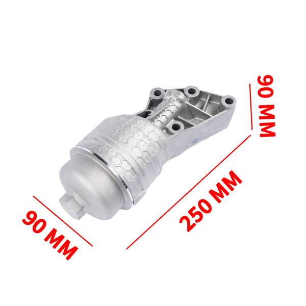  机油滤清器总成 Aluminum Oil Filter Fits Hyundai Genesis 2016 Kia Sedona 2019-2021 263003LAA0-4