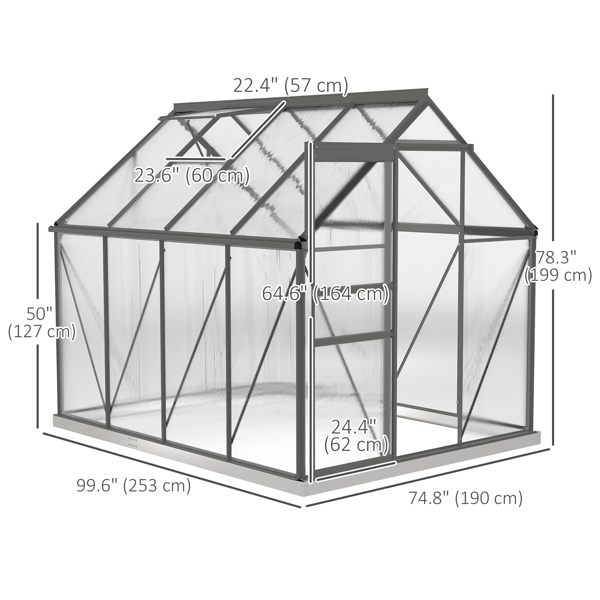 Walk-in Tunnel Greenhouse -4