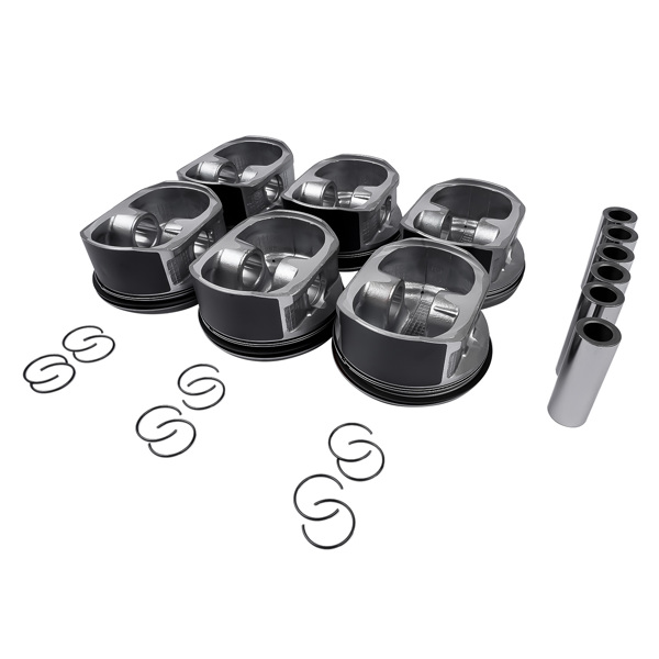 活塞套装 Pistons w/Rings for 03-09 Toyota 4Runner FJ Cruiser Tacoma 4.0 1GRFE 13101-0P020 13101-31030 131010P020-6