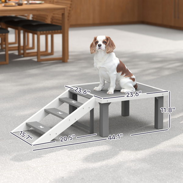 木制训犬台，带梯子的训犬平台（ Amazon Shipping）（WalMart禁售）（周末不发货）-5