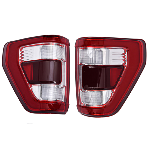 尾灯总成 2PCS Tail Lights Blind Spot for Ford F-150 F150 2021 2022 2023 Left & Right Side ML3413B505 -1