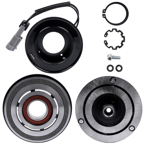  A/C电磁离合器 A/C Compressor Kit for GMC Savana Sierra 1500 2500 Yukon Chevrolet C3500HD V8-2