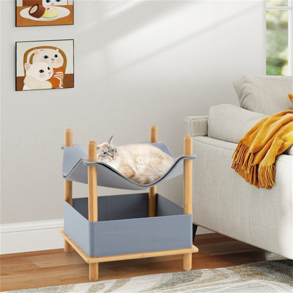 2层猫公寓带吊床（amazon shipping-发货，WALMART禁止销售）-7